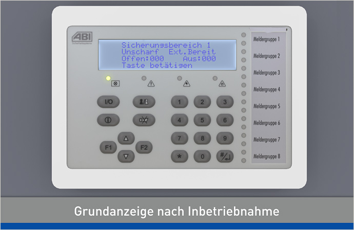 ABI-Sicherheitstechnik 3D-Film Bedienelemente