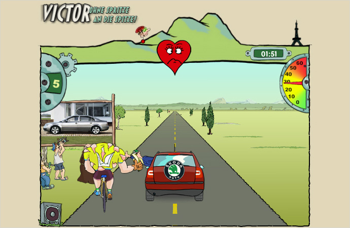 Screenshot aus dem Spiel Victor für Skoda