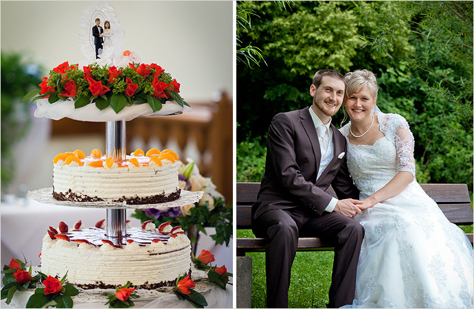Hochzeitsfotografie und Tortenfotografie